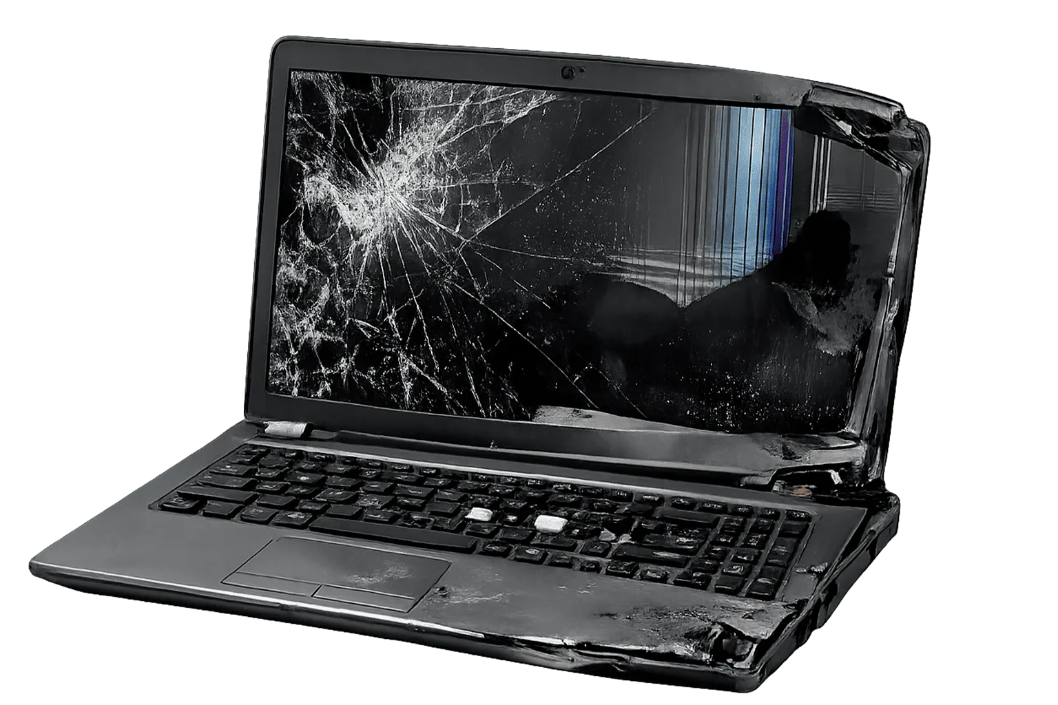 Сломанный ноутбук